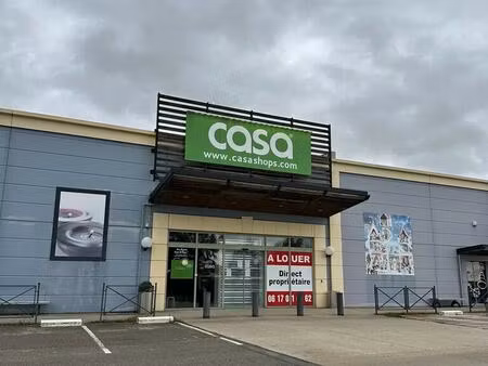 location commerce abbeville 80100 650m²