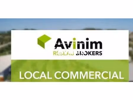 location commerce 300 m²