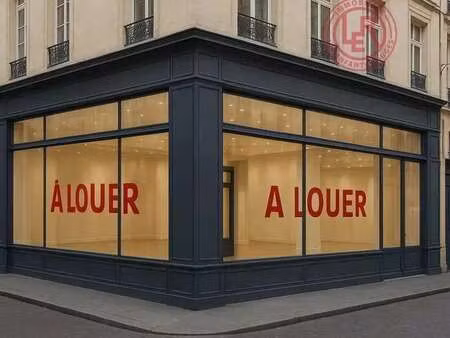 location commerce paris 3eme 75003 150m²