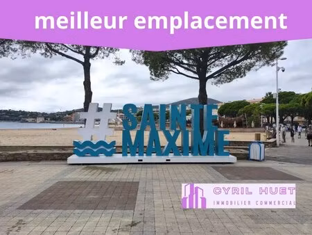 location commerce sainte maxime 83120 50m²