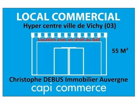 location commerce 110 m²