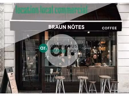 location commerce 84 m²