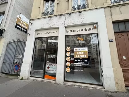 location commerce 71 m²
