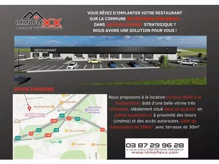 location commerce 389 m²