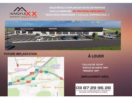 location commerce freyming-merlebach 57800 103m²