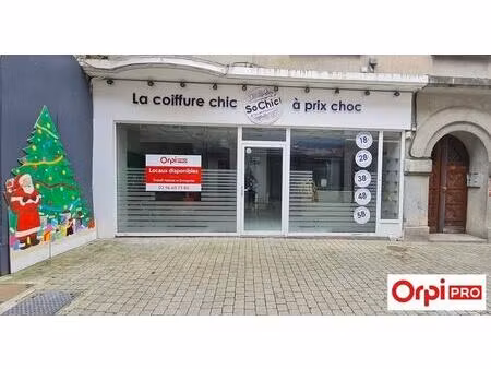 location commerce saint brieuc 22000 80m²