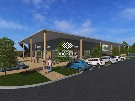 location commerce 250 m²