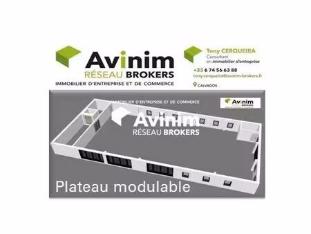 location local d’activités deauville 14800 160m²