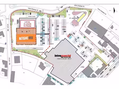 location commerce saint-maixent-l’ecole 79400 450m² à 876m²