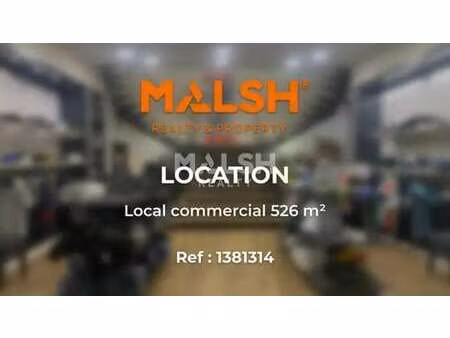 location commerce lyon 69007 526m²