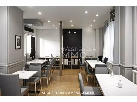 location commerce 133 m²