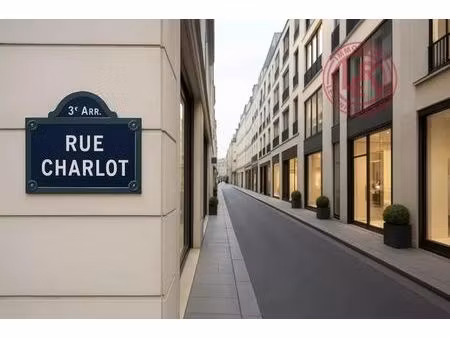 location commerce paris 3eme 75003 310m²