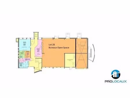 vente bureaux 24 m²