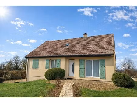 laignes ( 21) pavillon contemporain de 1984 (130m2) avec sous-sol (100m2) sur 1700m2 de...