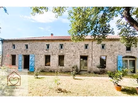maison en pierre montjoi 5 pièce(s) 169 m2