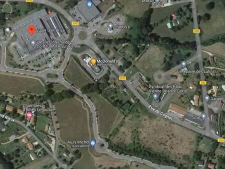 vente terrain aixe sur vienne 87700 23287m²