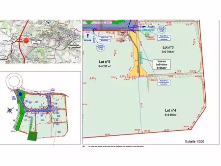 vente terrain montastruc la conseillere 31380 2915m²
