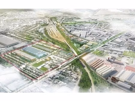 vente terrain 1 000 m²