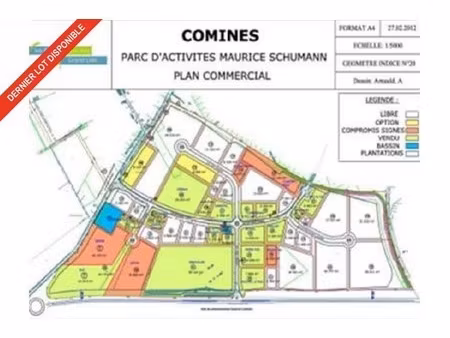 vente terrain 3 117 m²