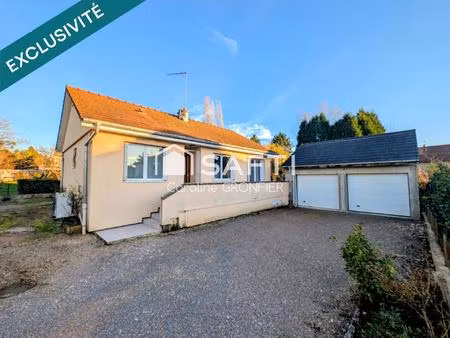 maison 3 pièces avec double garage – palinges