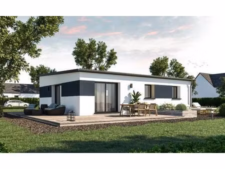 terrain avec maison neuve à vendre