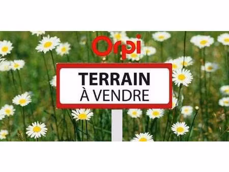 terrain constructible viabilisé à vendre