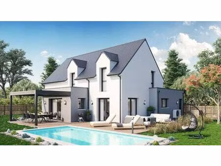 terrain avec maison neuve à vendre