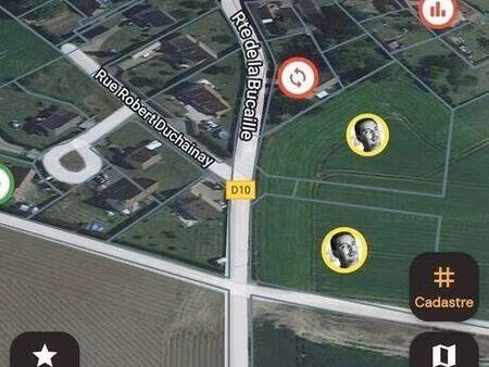 terrain constructible à vendre