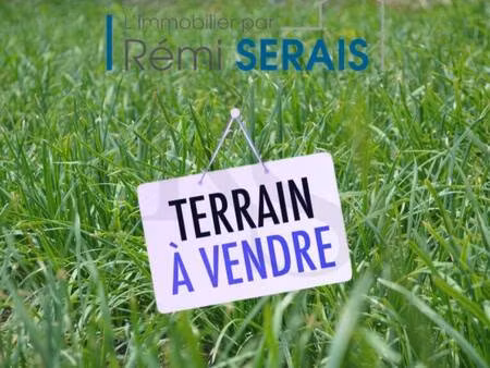 terrain constructible viabilisé à vendre