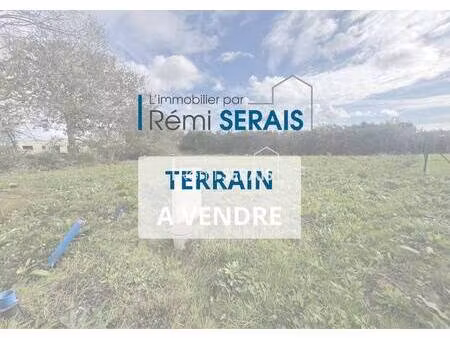 terrain constructible viabilisé à vendre