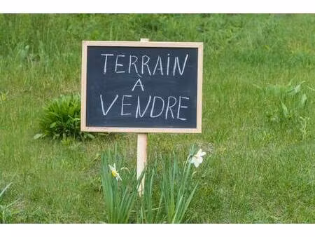 terrain constructible à vendre