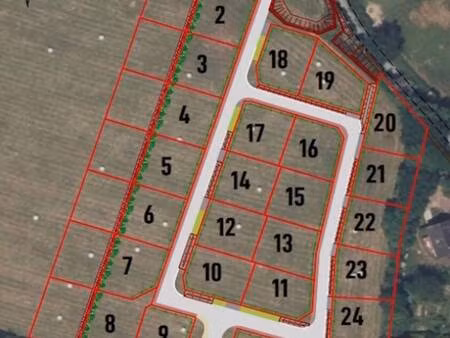 terrain constructible à vendre