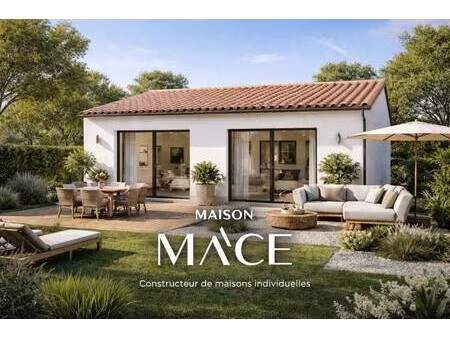 terrain avec maison neuve à vendre