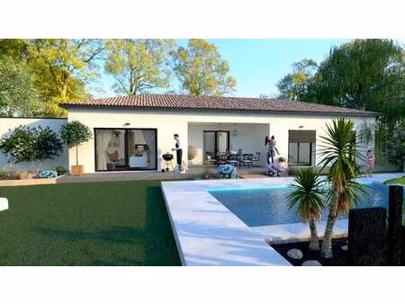 terrain avec maison neuve à vendre