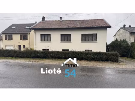 vente maison 4 pièces 80 m² à haraucourt (54110)  159 000 €