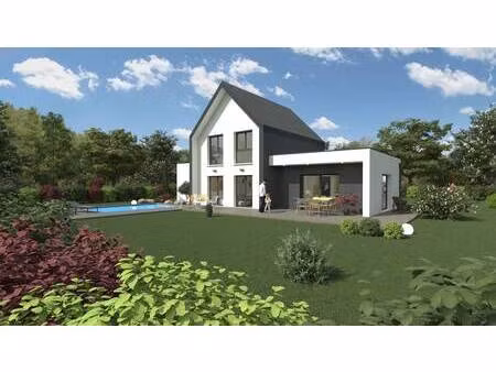 terrain avec maison neuve à vendre