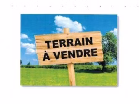 terrain constructible viabilisé à vendre