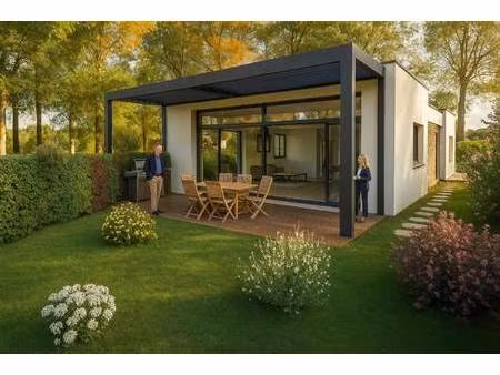 terrain avec maison neuve à vendre