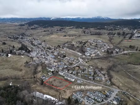 vente terrain 450 m² à la cabanasse (66210)  110 000 €