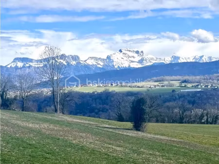 vente terrain 2258 m² à lovagny (74330)  985 000 €