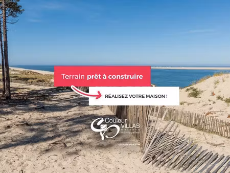 vente terrain 618 m² à la teste-de-buch (33260)  360 000 €