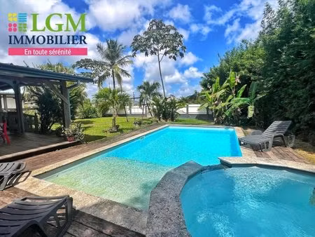 matoury – secteur recherché | villa individuelle de 5 pièces avec piscine sur 1000 m² de..