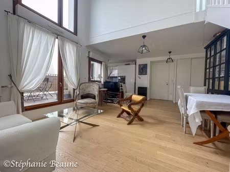 appartement duplex 3 chambres + 3 terrasses à 350m de la gare ermont-eaubonne