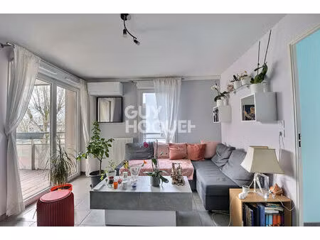 (visite virtuelle) - à vendre  appartement t3 de 54 m²  double exposition  avec balcon & g