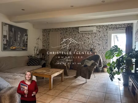 herault - poussan (34560) - appartement t3 80m2 - terrasse tropezienne - centre ville