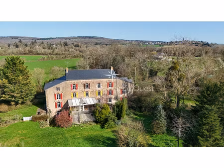 ancien moulin rénové au coeur de 6 hectares dans la sarthe