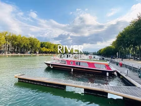 vente péniche 20 m² à paris 19ème (75019)  135 000 €