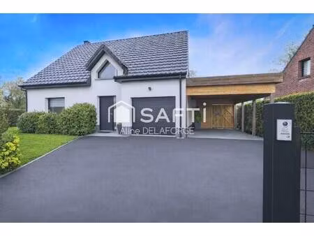 maison récente140 m² – 4 chambres – piscine – terrain 1000 m² – neuville st vaast – 10 min