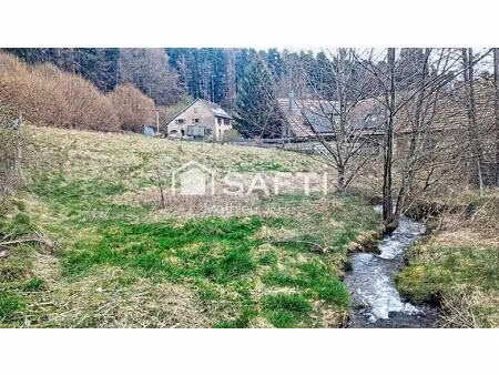 terrain constructible 1167 m² - le hohwald - lisière de forêt et ruisseau