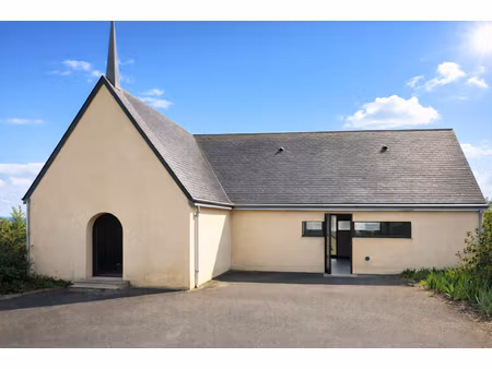 bien atypique - chapelle moderne à réhabiliter - esprit maison avec jardin - la pommeraye
